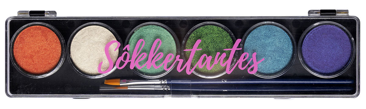 Sôkkertantes Sôkkertantes Pearl Golden Schmink Palette