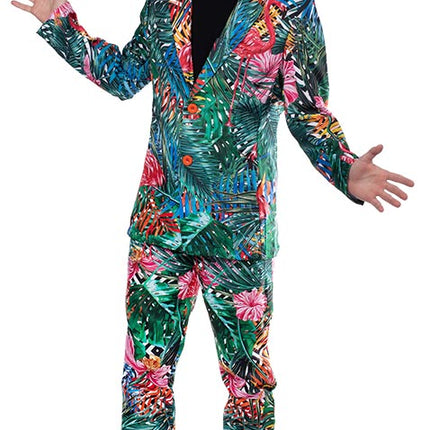 Stand Out Suits Flamingo Hawaii Herenkostuum