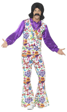 Stand Out Suits Groovy Hippie Herenkostuum
