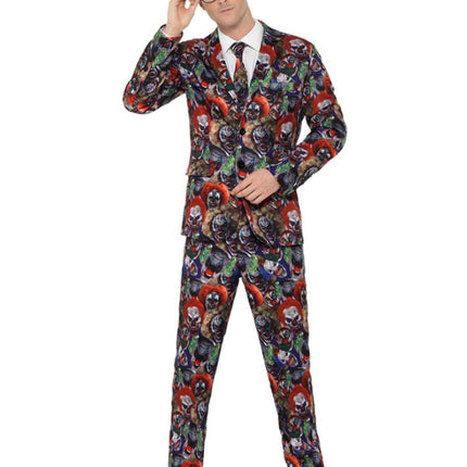 Stand Out Suits Horror Clown Herenkostuum
