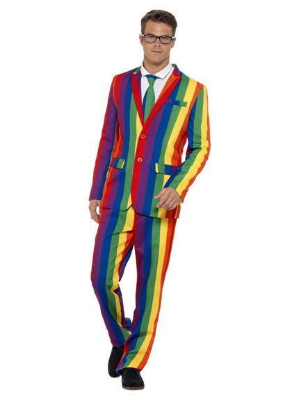 Stand Out Suits Regenboog Herenkostuum