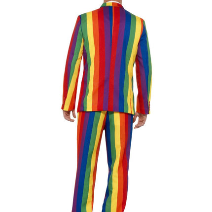 Stand Out Suits Regenboog Herenkostuum