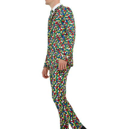 Stand Out Suits Rubiks Cube Herenkostuum