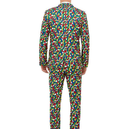 Stand Out Suits Rubiks Cube Herenkostuum