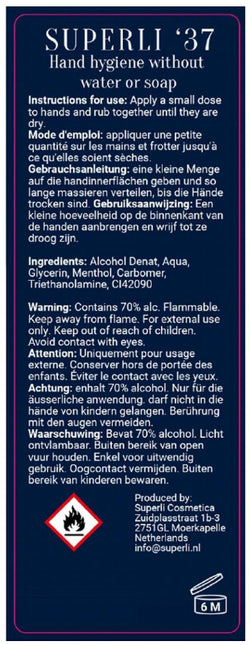 Superli Cosmetica Desinfecterende Handgel
