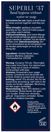 Superli Cosmetica Desinfecterende Handgel