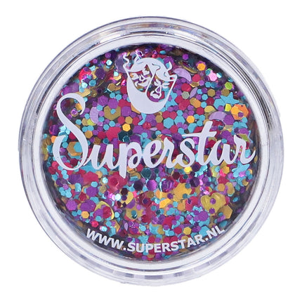 Superstar Chunky Glitter Cream Carnaval