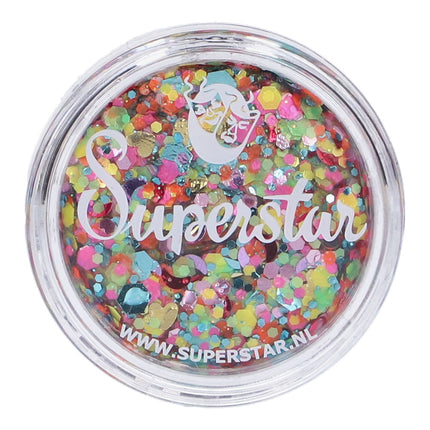 Superstar Chunky Glitter Cream Colour Splash
