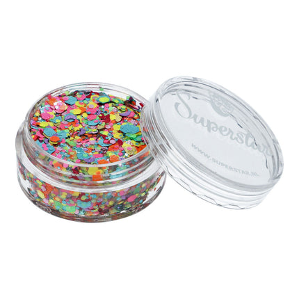 Superstar Chunky Glitter Cream Colour Splash