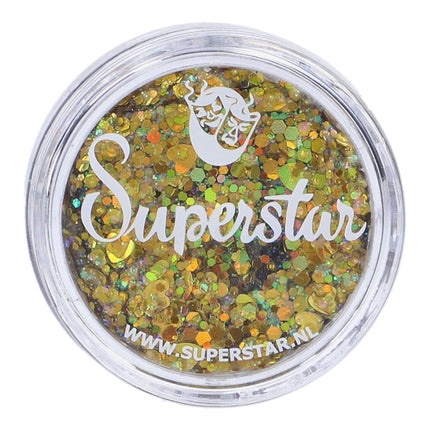 Superstar Chunky Glitter Cream Golden Sunlight