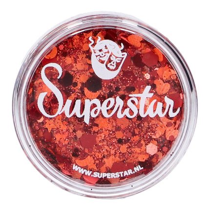 Superstar Chunky Glitter Cream Kielegat