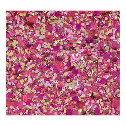 Superstar Chunky Glitter Cream Pink Lady