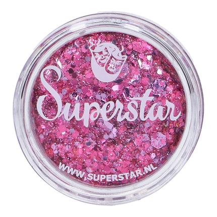 Superstar Chunky Glitter Cream P!nked