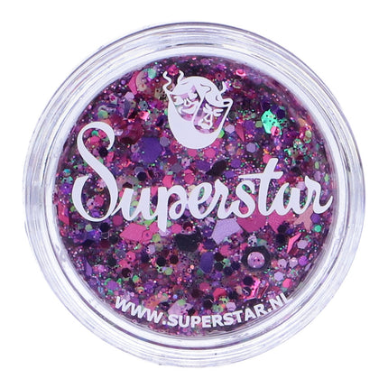 Superstar Chunky Glitter Cream Unicorn Fizz