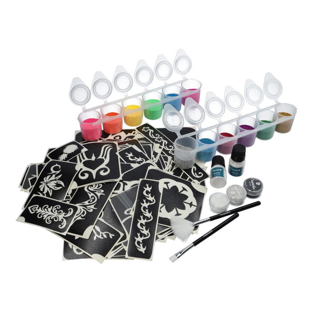 Superstar Festival Pro Kit Professional Glittertattoo set