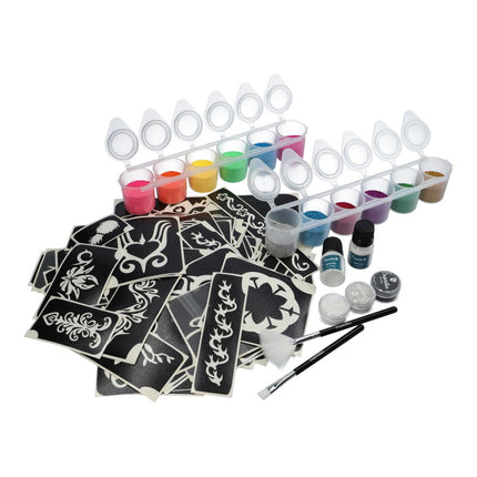 Superstar Festival Pro Kit Professional Glittertattoo set