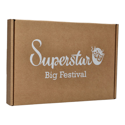 Superstar Glittertattoo set Big Festival