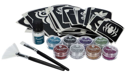 Superstar Glittertattoo set Professional