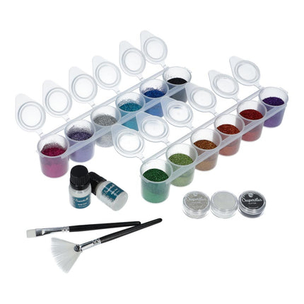 Superstar Pro Freehand Glittertattoo set