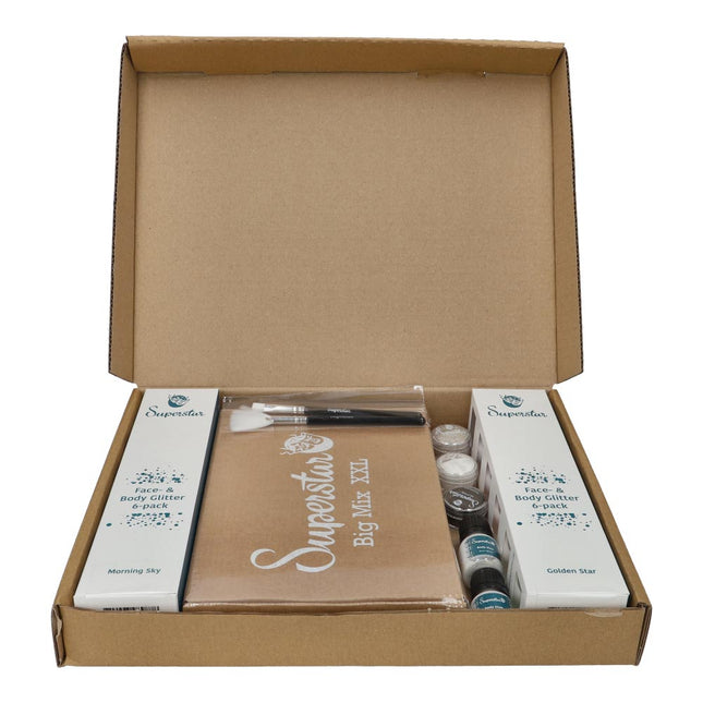 Superstar Pro Kit Professional Glittertattoo set