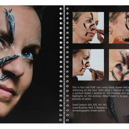 Superstar Schminkboek Fearsome Faces by Matteo Arfanotti