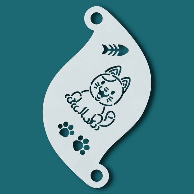 Superstar Schminksjabloon Superstar Cute Cat