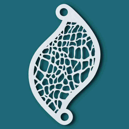 Superstar Schminksjabloon Superstar Reptiel