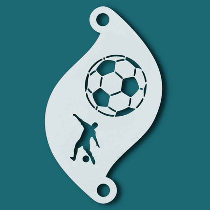 Superstar Schminksjabloon Superstar Soccer