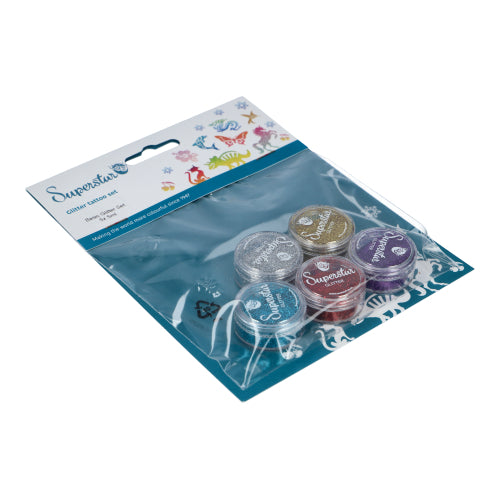 Superstar Superstar Basic Glitter tattoo Glitter Set