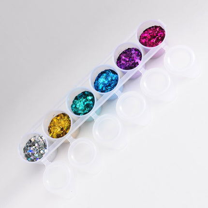 Superstar Superstar Chunky glitter sixpack laser