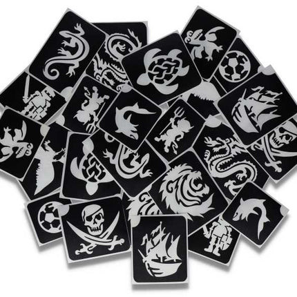 Superstar Superstar Glittertattoo sjablonenset Adventure XL 98811