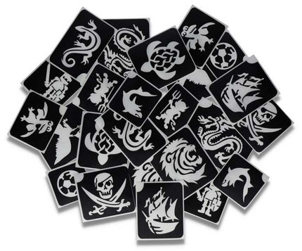 Superstar Superstar Glittertattoo sjablonenset Adventure XL 98811