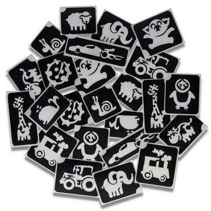 Superstar Superstar Glittertattoo sjablonenset Cute XL 98810