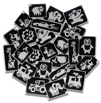 Superstar Superstar Glittertattoo sjablonenset Cute XL 98810