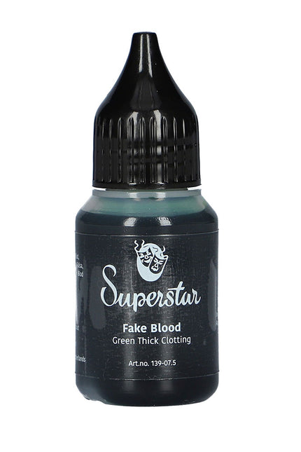 Superstar Superstar Kunstbloed Groen dik stollend 20ml