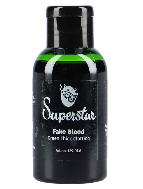 Superstar Superstar Kunstbloed Groen dik stollend 50ml