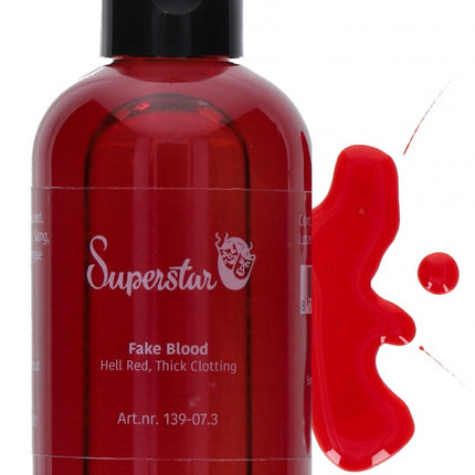 Superstar Superstar Kunstbloed hel rood dik stollend 100ml