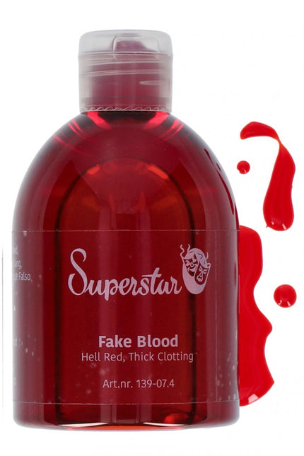 Superstar Superstar Kunstbloed hel rood dik stollend 250ml