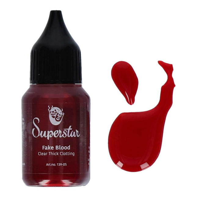 Superstar Superstar Kunstbloed helder dik stollend 20ml