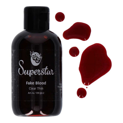 Superstar Superstar Kunstbloed helder dun 100ml