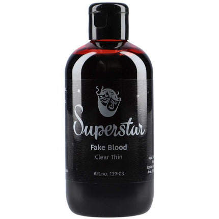 Superstar Superstar Kunstbloed helder dun 250ml