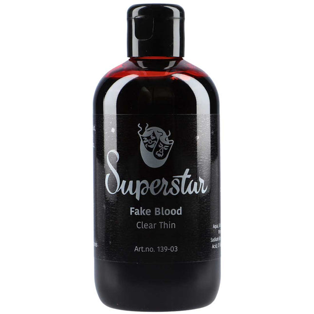 Superstar Superstar Kunstbloed helder dun 250ml