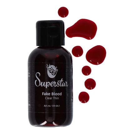 Superstar Superstar Kunstbloed helder dun 50ml