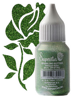 Superstar Superstar sparkling glitter iridescent maize