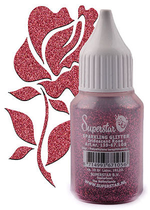 Superstar Superstar sparkling glitter iridescent pink