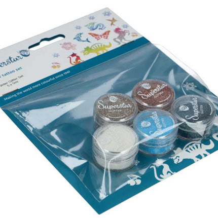 Superstar Superstar Winter Glitter tattoo Glitter Set