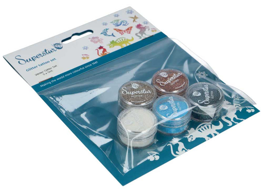 Superstar Superstar Winter Glitter tattoo Glitter Set