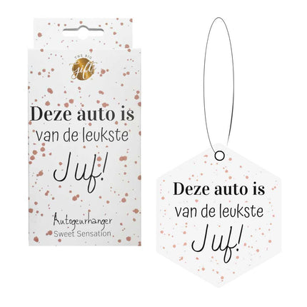 The Big Gifts Autogeurhanger Juf