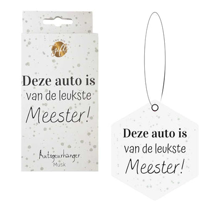 The Big Gifts Autogeurhanger Meester