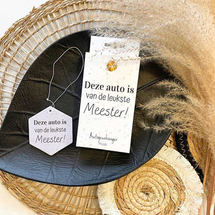 The Big Gifts Autogeurhanger Meester
